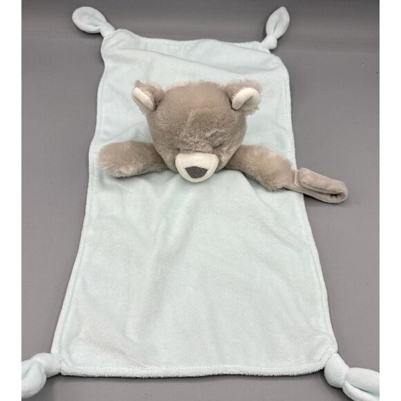 Carter's Bear Lovey Security Blanket Plush Pacifier Holder - Picture 1 of 6